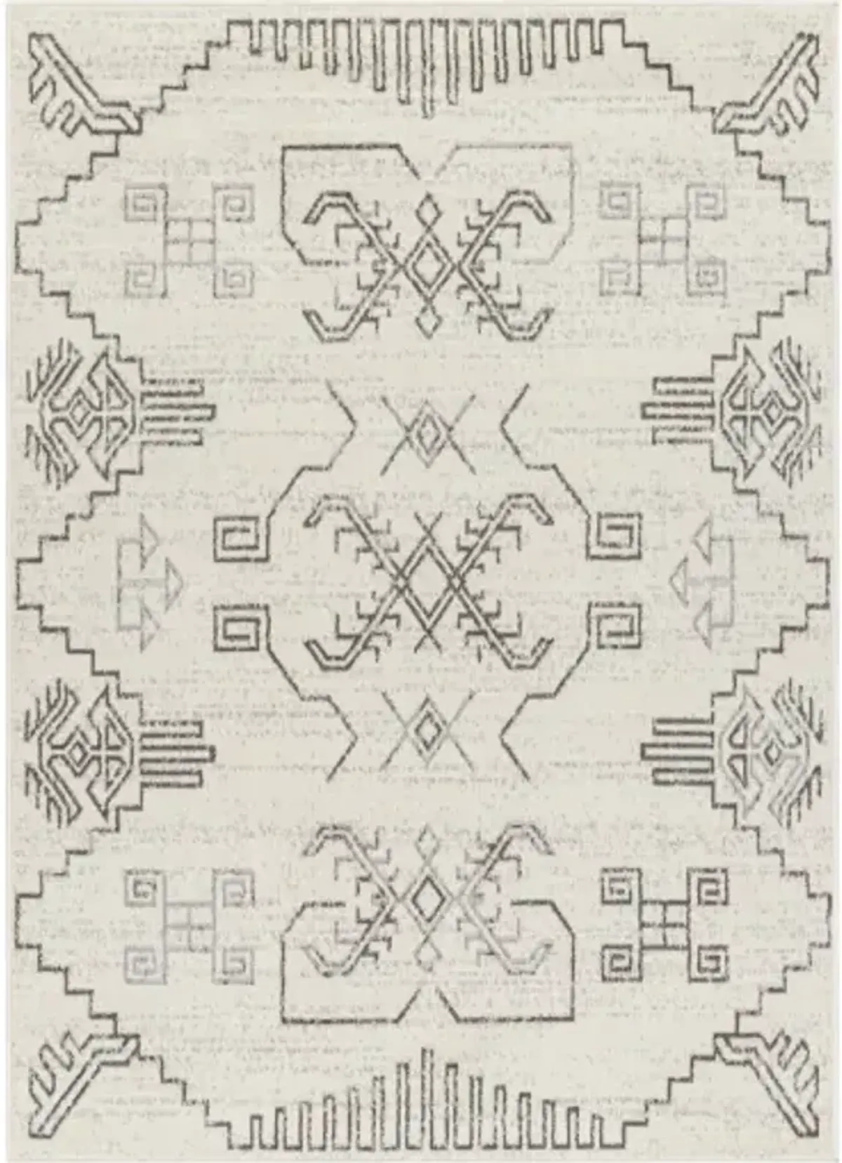 Pisa PSS-2359 6'7" x 9' Machine Woven Rug