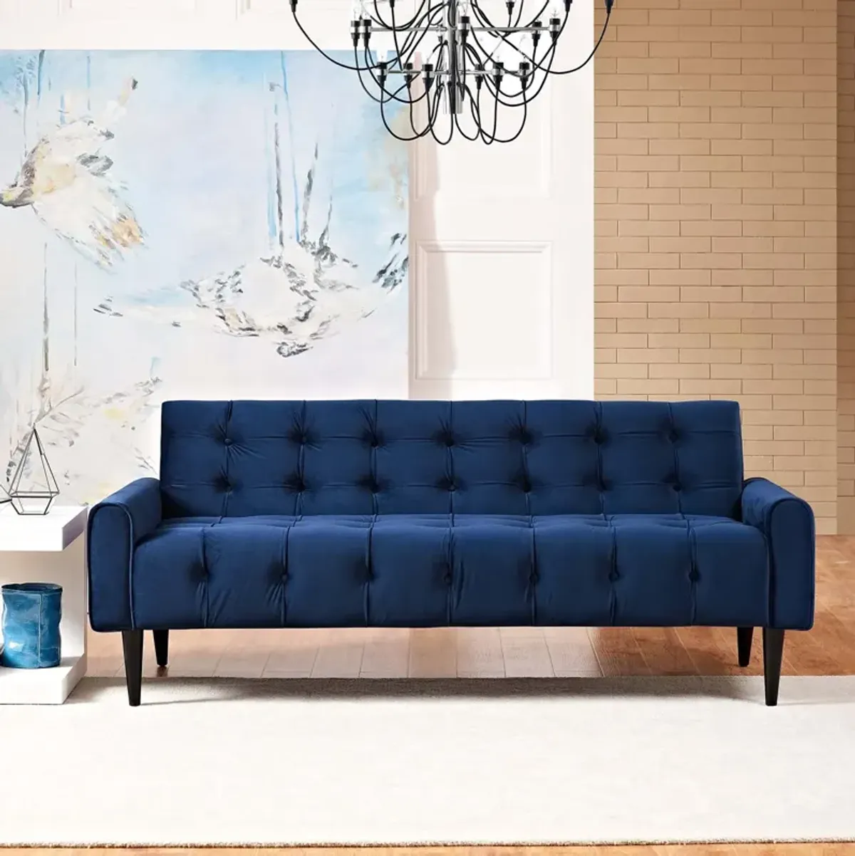 Delve Performance Velvet Sofa