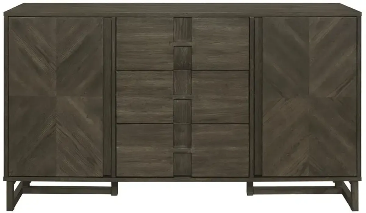 Kelly 3-Drawer Storage Dining Sideboard Server