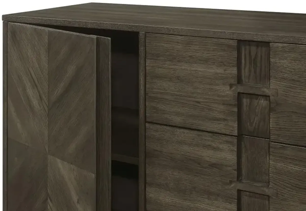 Kelly 3-Drawer Storage Dining Sideboard Server