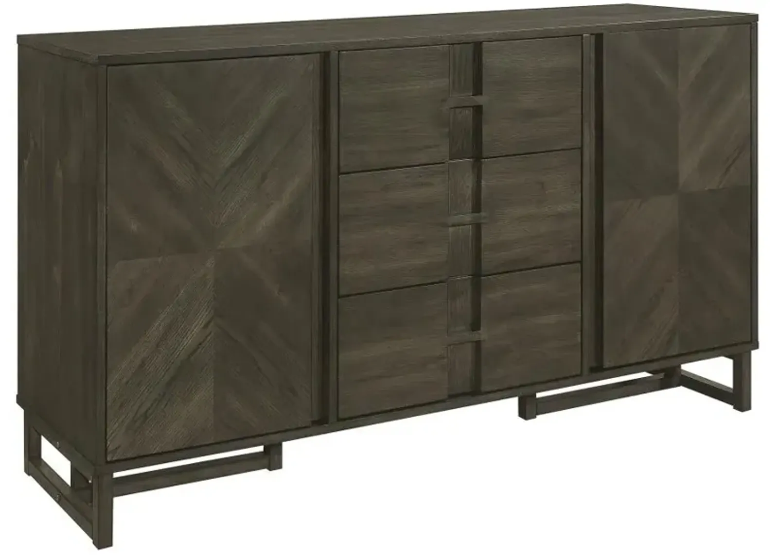 Kelly 3-Drawer Storage Dining Sideboard Server