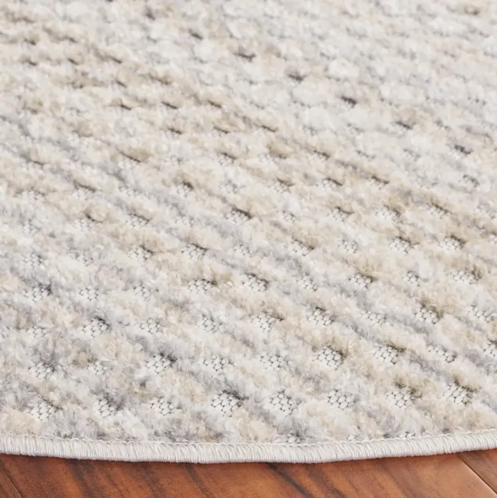 STELLA 103 BEIGE  6'-7' x 6'-7' Round Round Rug