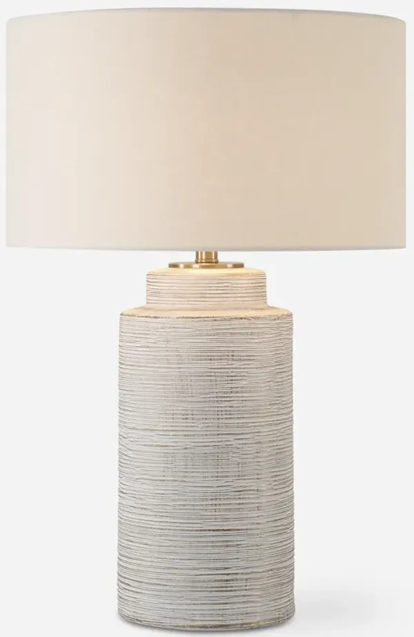 Crimp Ribbed Table Lamp