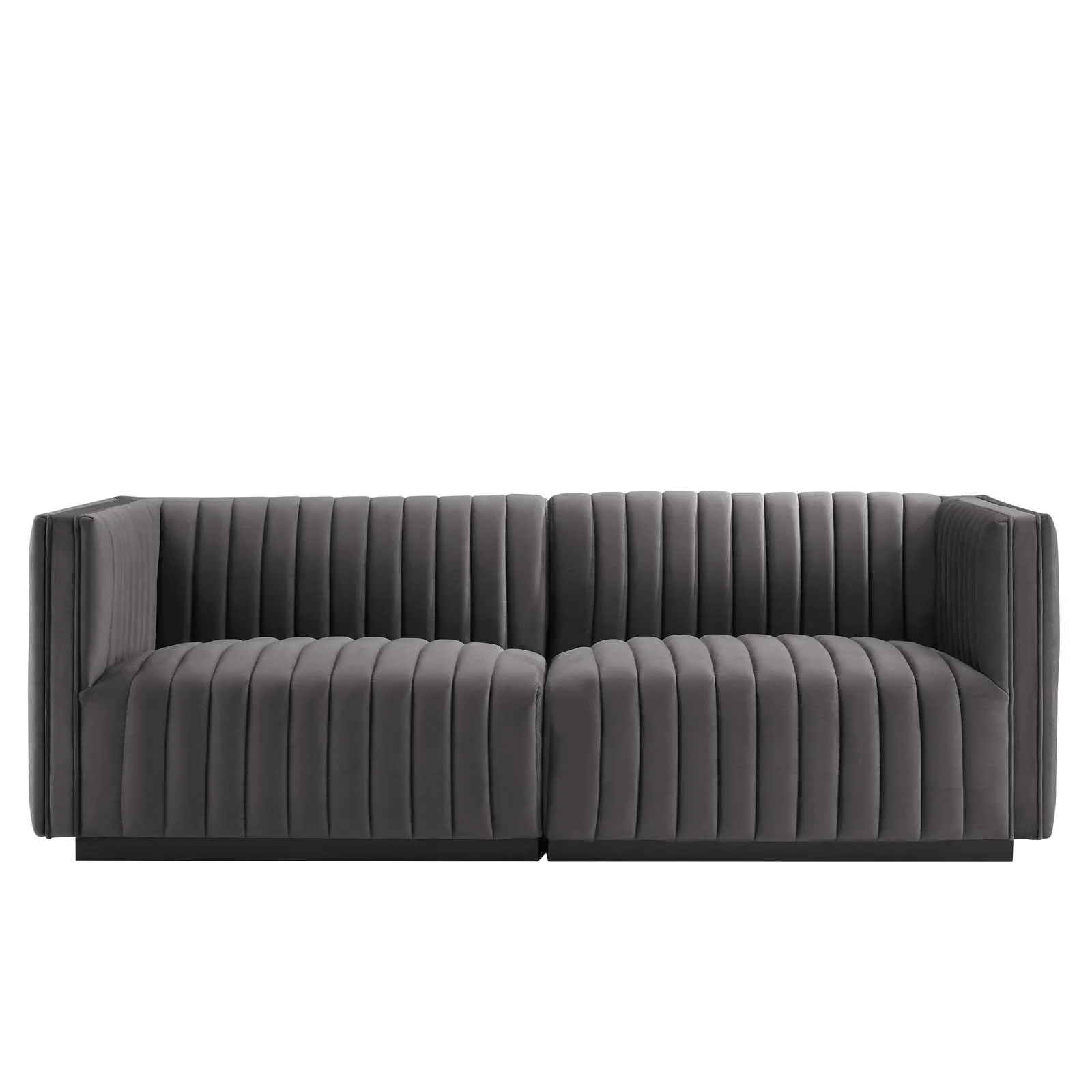 Conjure Channel Tufted Performance Loveseat