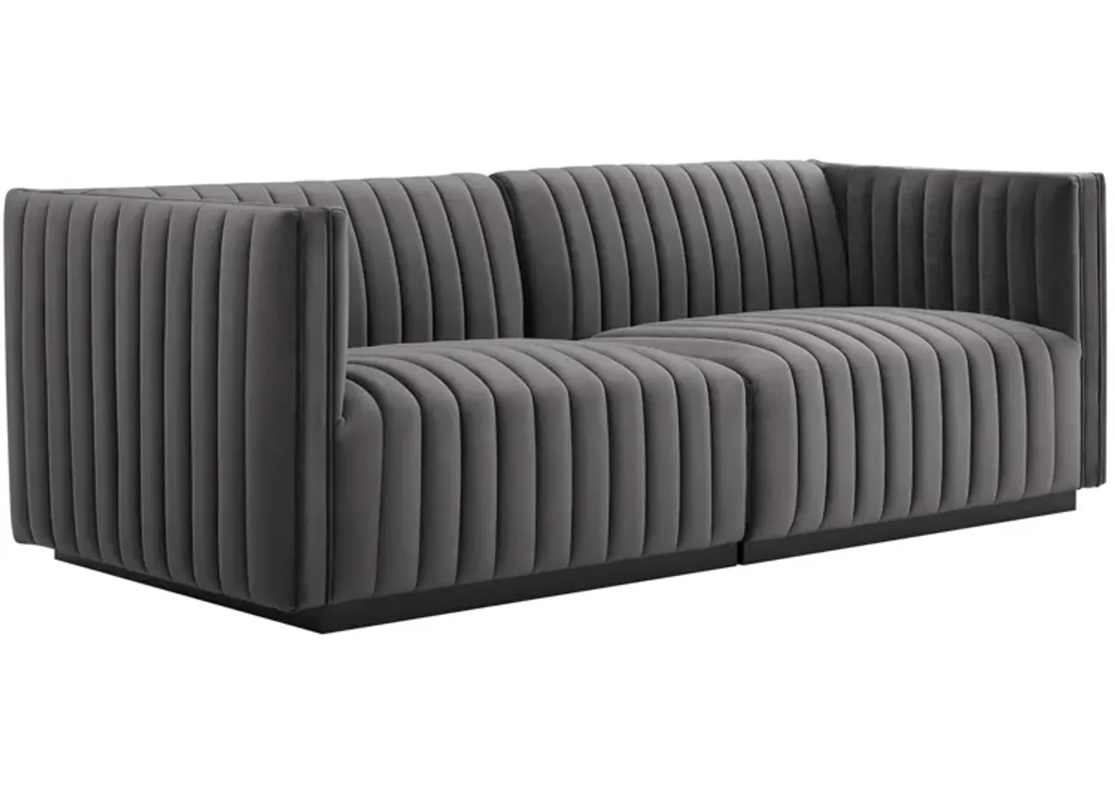 Conjure Channel Tufted Performance Loveseat