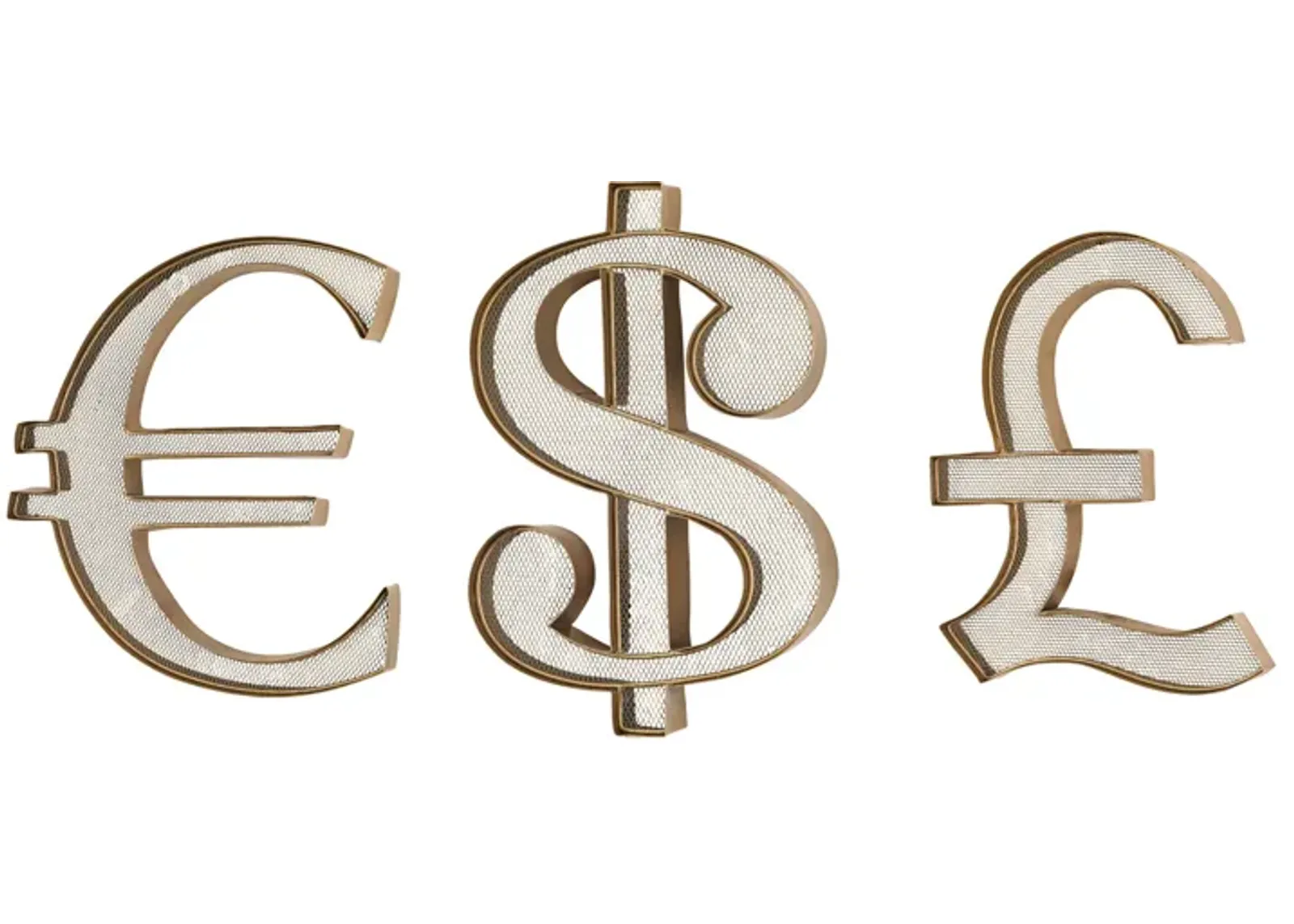 Currency Wall Display (Set of 3)