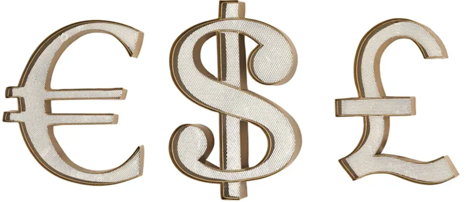 Currency Wall Display (Set of 3)