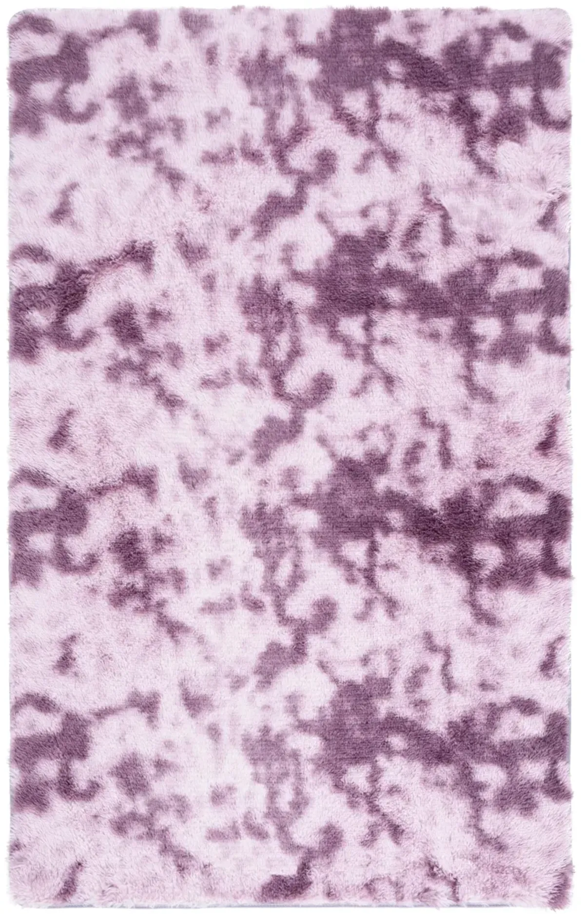 RAINBOW SHAG 100 PURPLE 2' x 3' Accent Rug