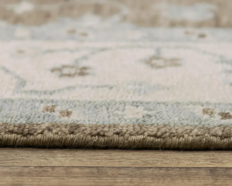 Belmont Brown  Hand Spun Wool 10' x 14' Rectangle Rug