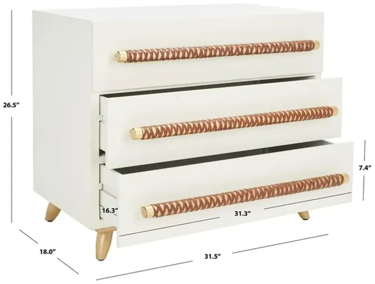 Raquel 3 Drawer Chest