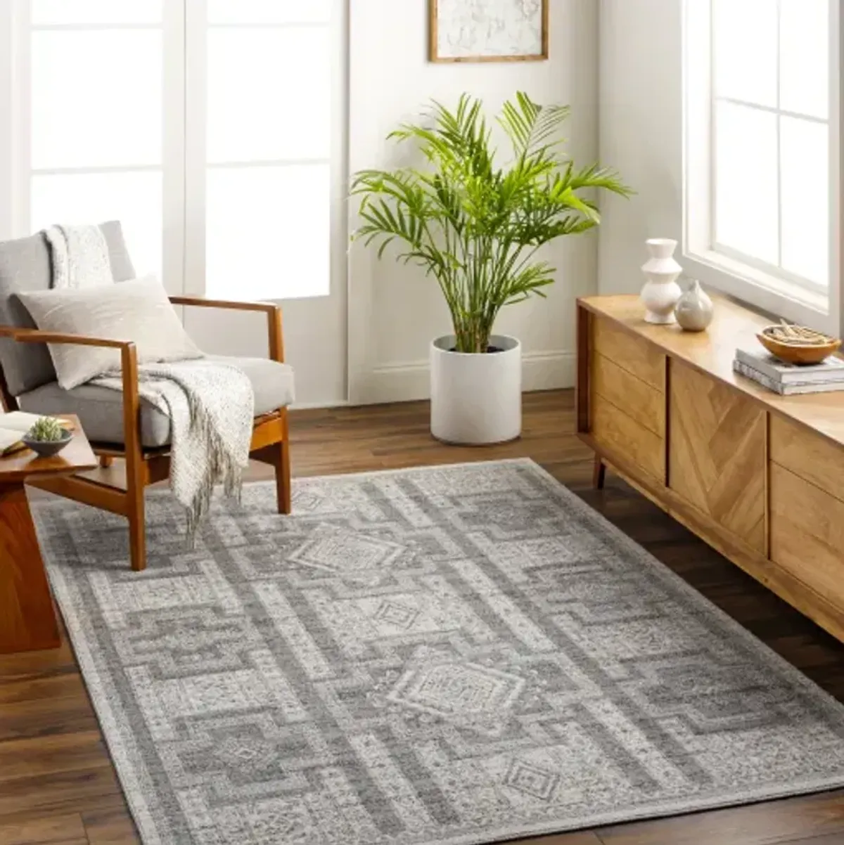 Positano PSN-2316 7'10" x 10' Machine Woven Rug