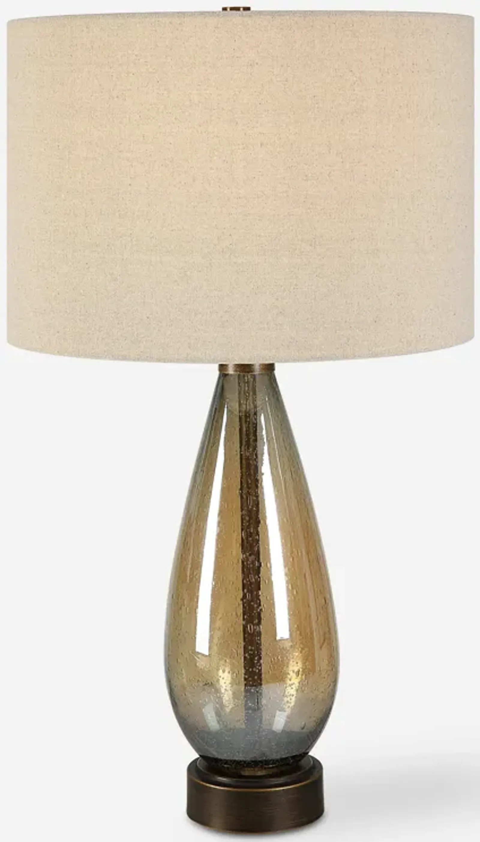 Baltic Teardrop Glass Table Lamp