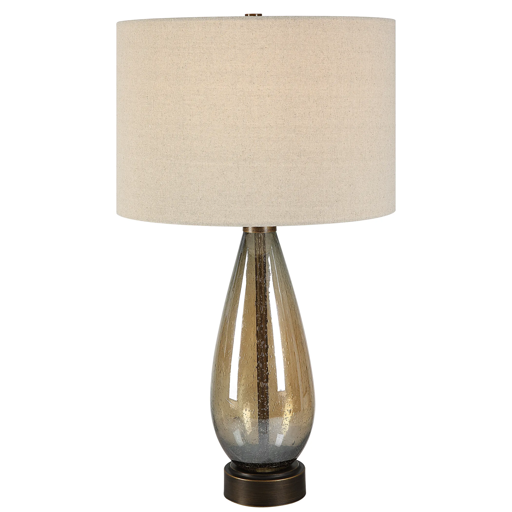 Baltic Teardrop Glass Table Lamp