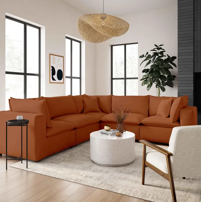 Cali Rust Modular L-Sectional