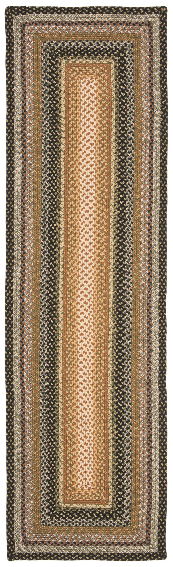 BRAIDED Hand Woven 2'-3' x 16' runner