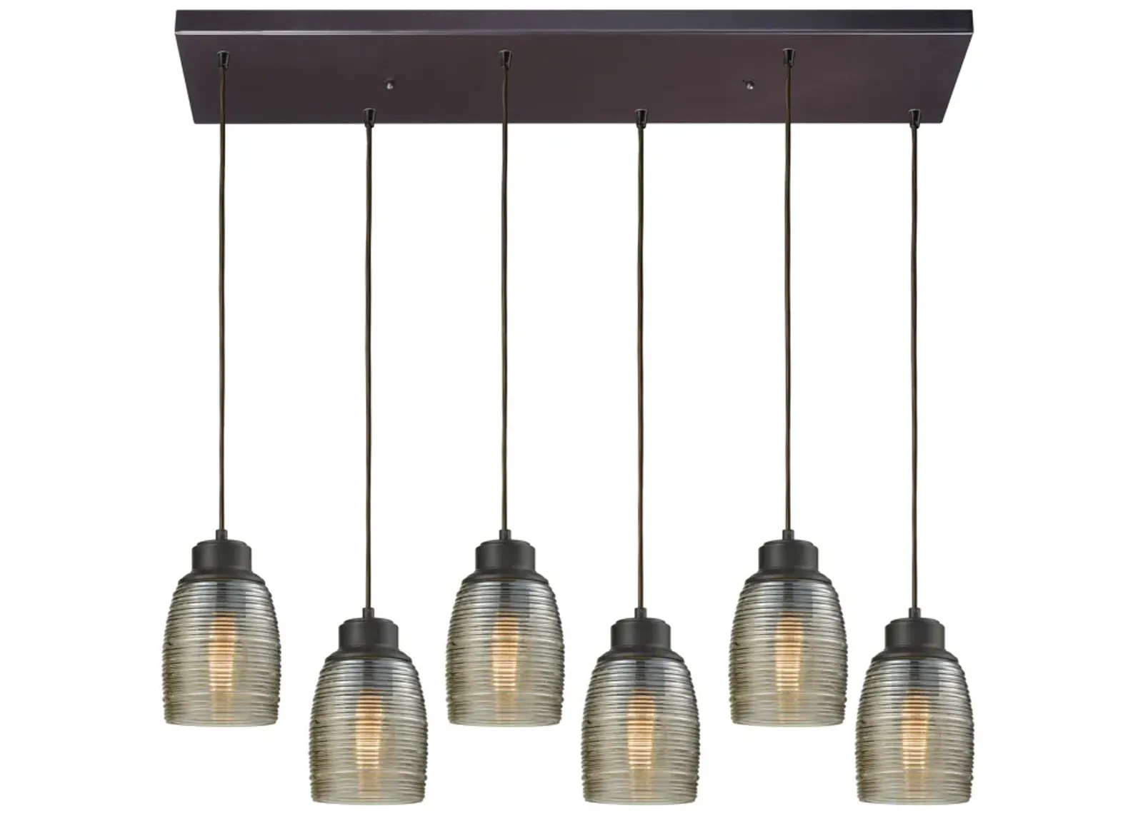 Muncie Configurable Multi Pendant - Oil Rubbed Bronze