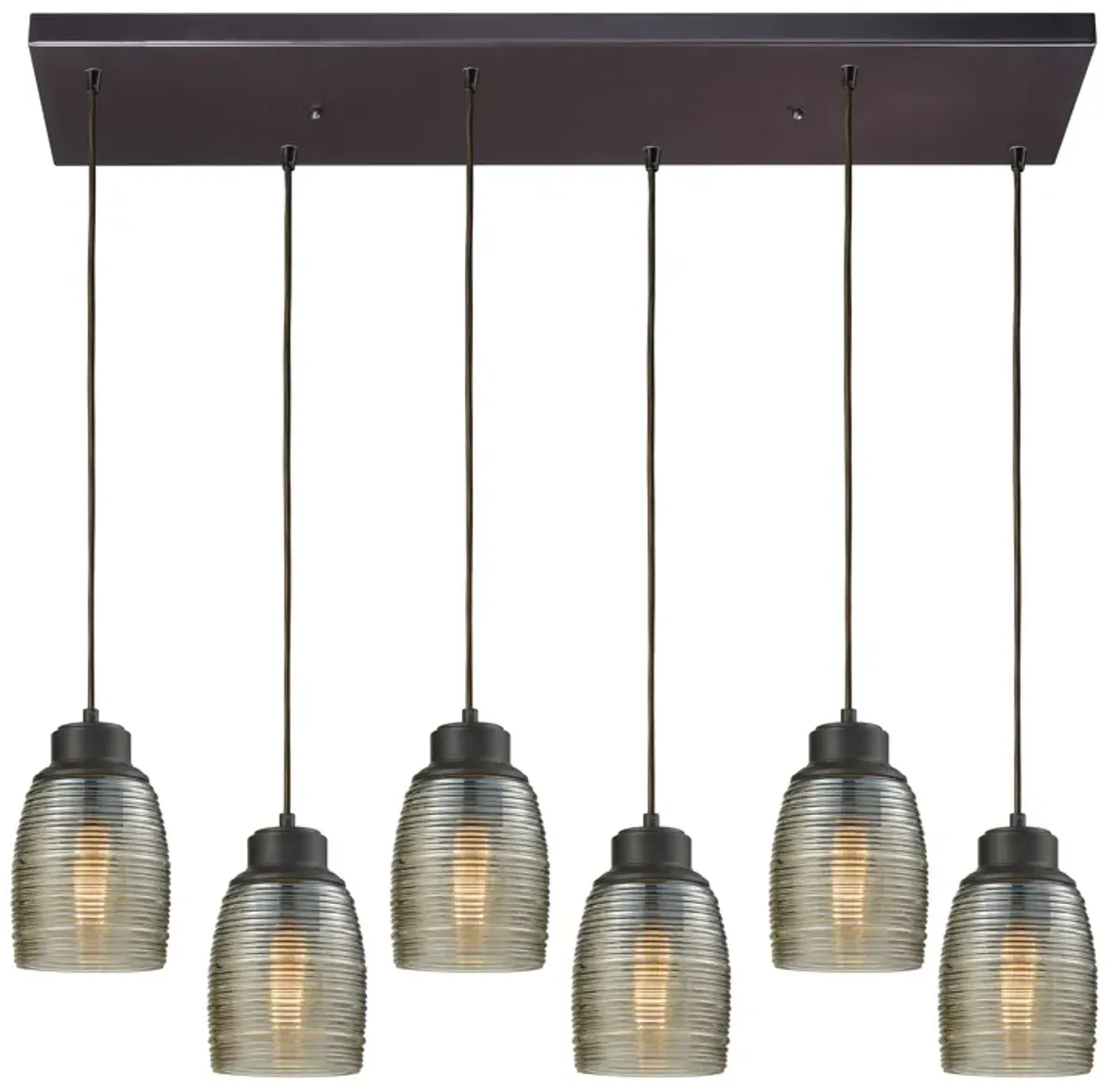 Muncie Configurable Multi Pendant - Oil Rubbed Bronze