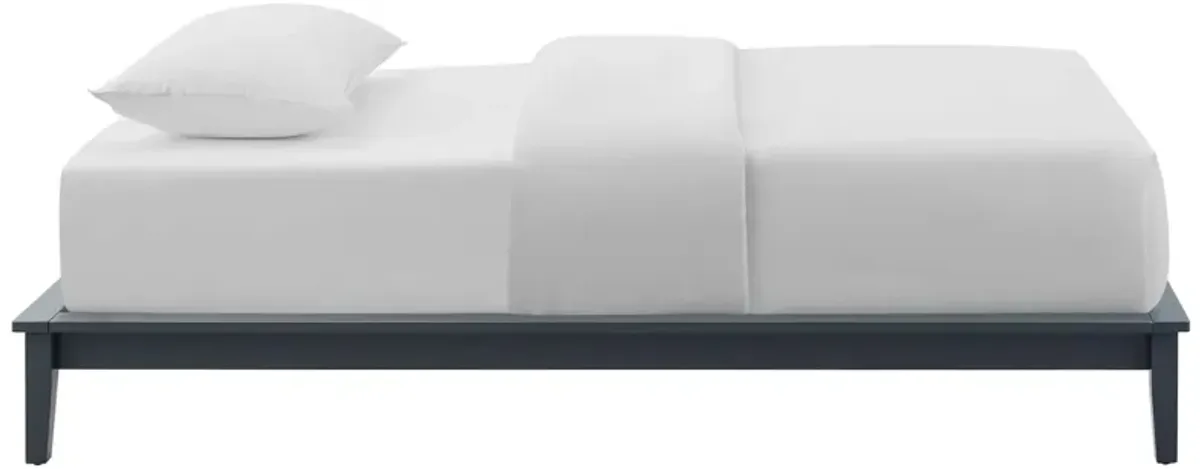 Lodge Twin Wood Platform Bed Frame