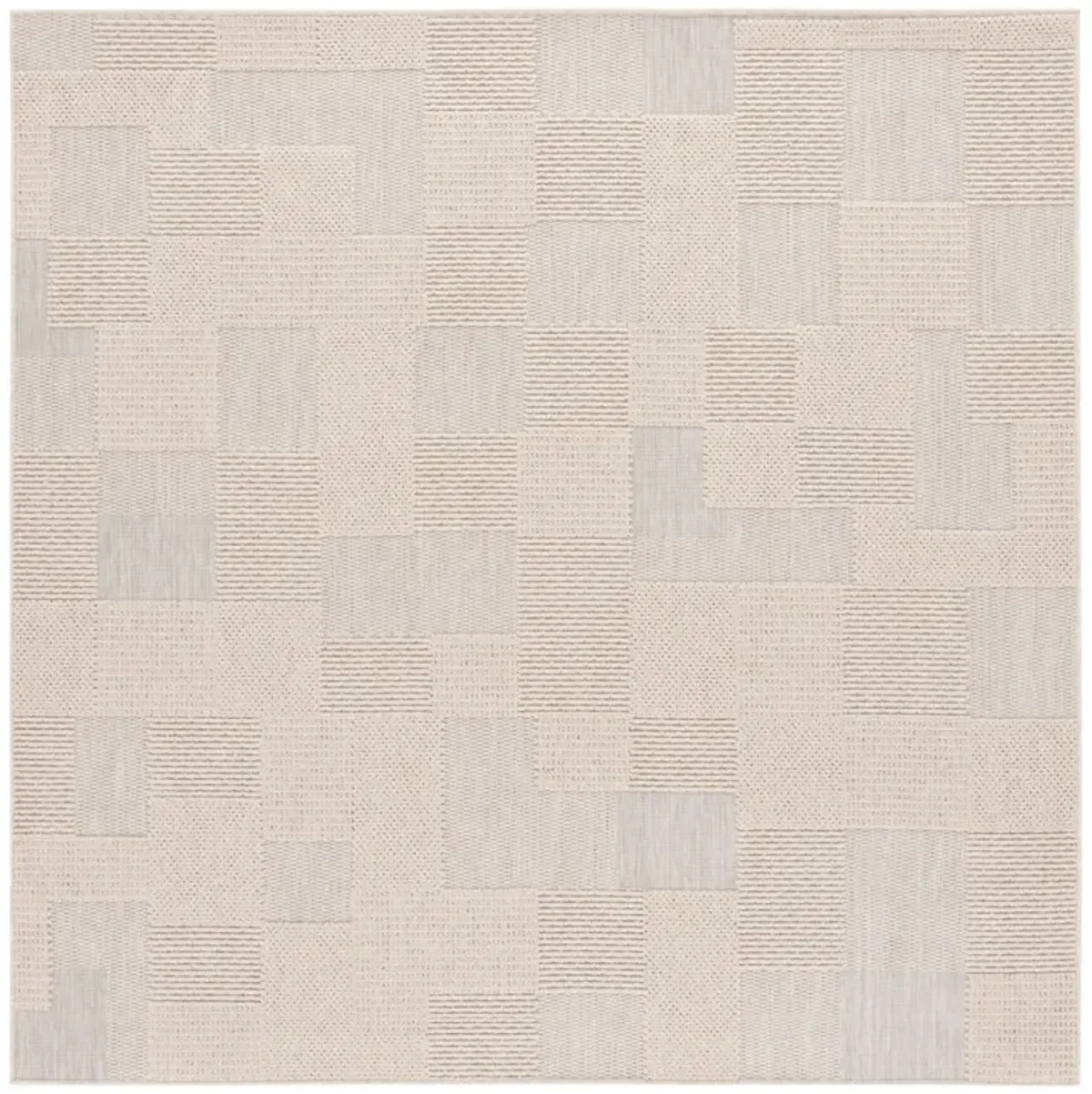 MILOS 108 BEIGE 6'-7' x 6'-7' Square Square Rug