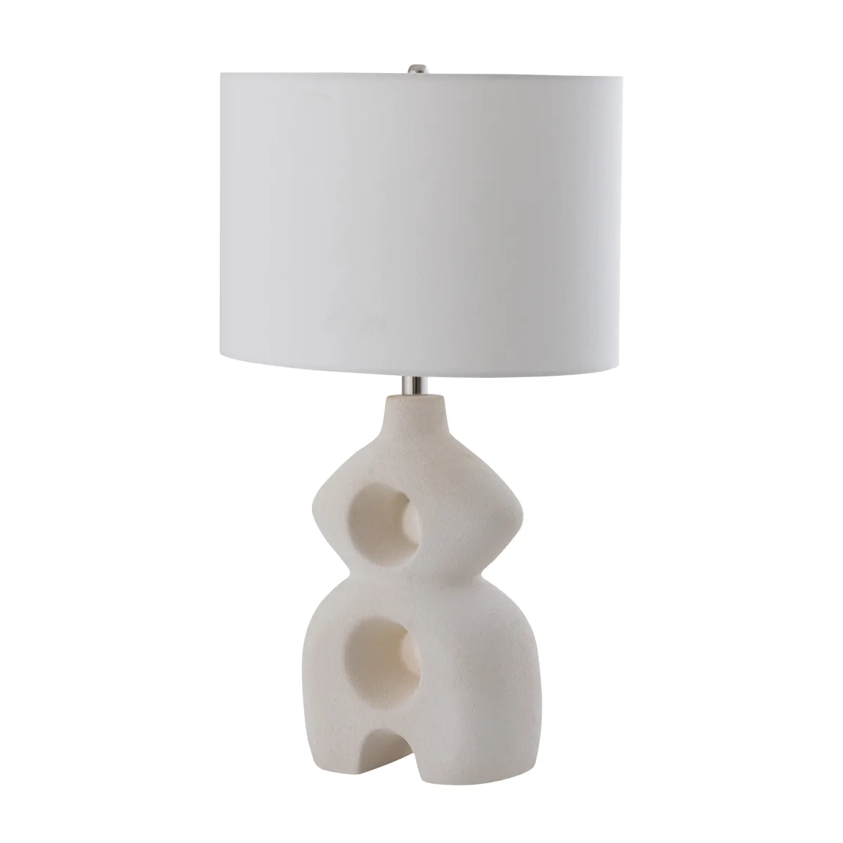 Neptune 26'' High 1-Light Table Lamp - Dry White - Includes LED Bulb