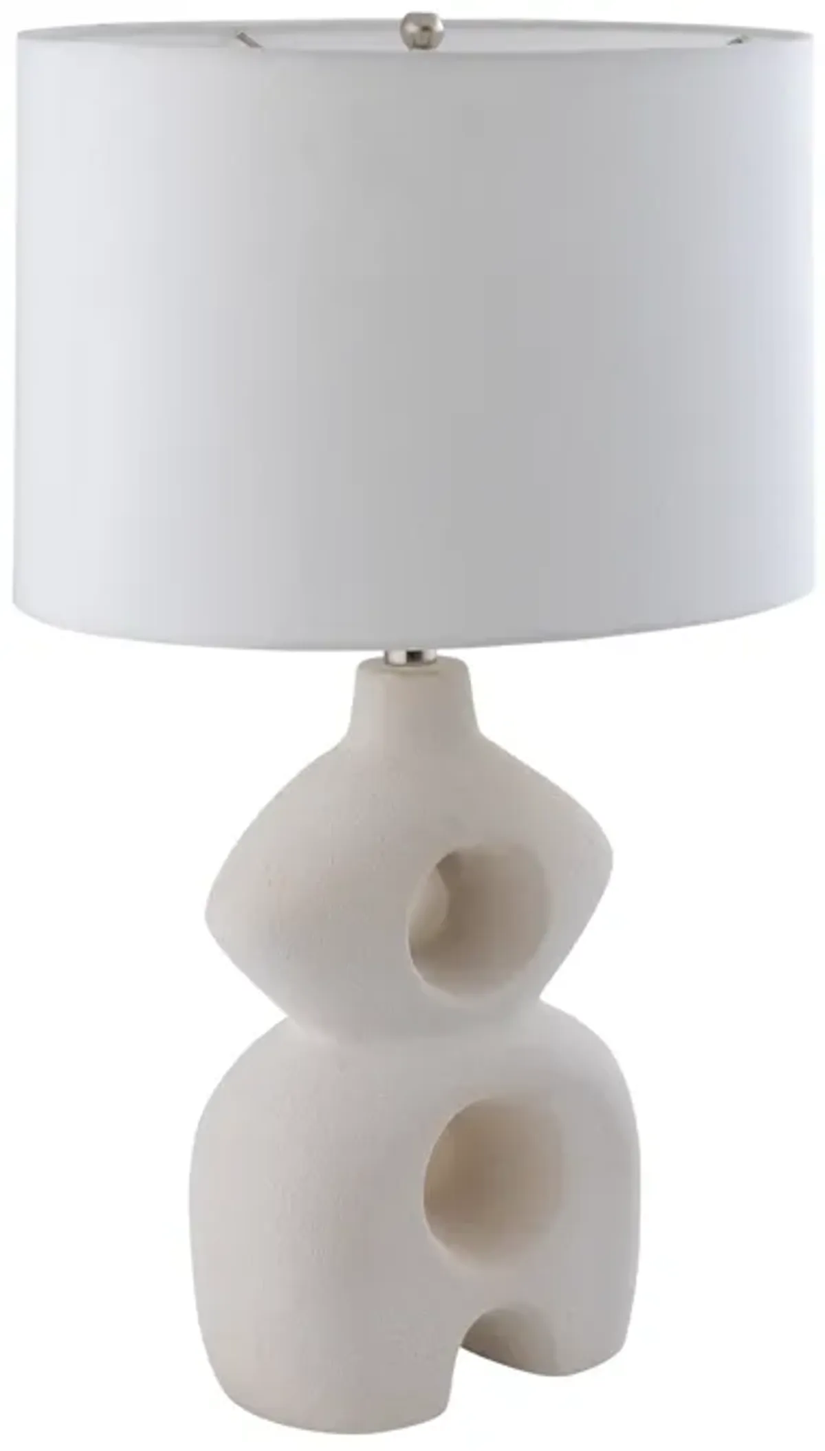 Neptune 26'' High 1-Light Table Lamp - Dry White - Includes LED Bulb