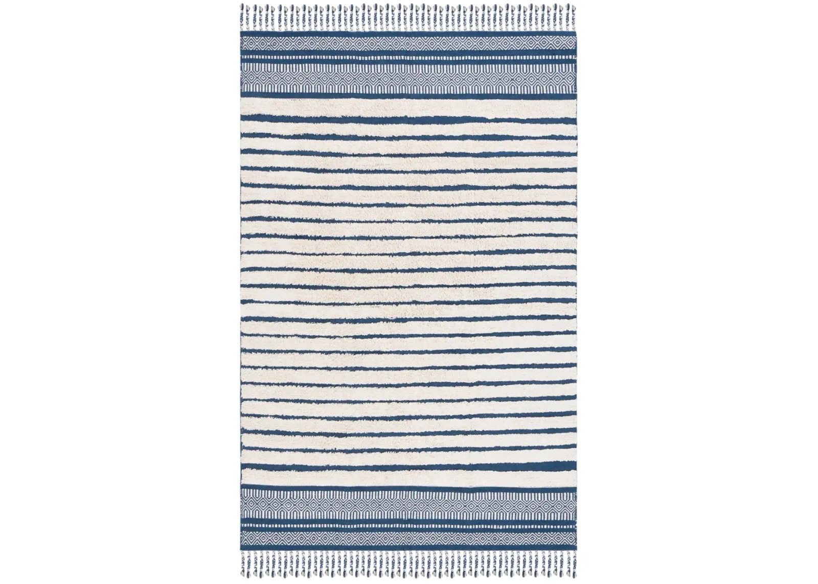 KILIM COLLECTION 401 BLUE  5' x 8' Medium Rectangle Rug