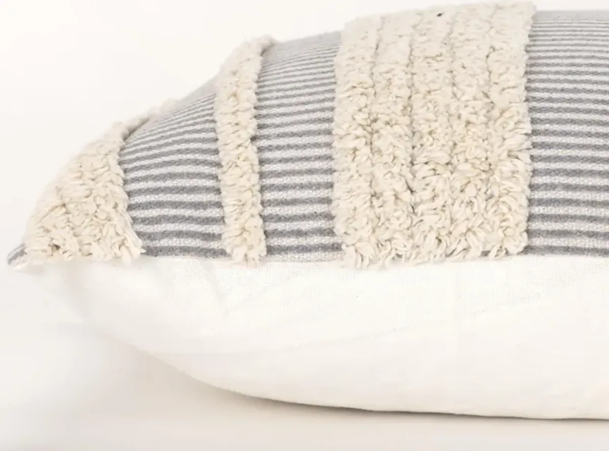 Stripe Grey Pillow