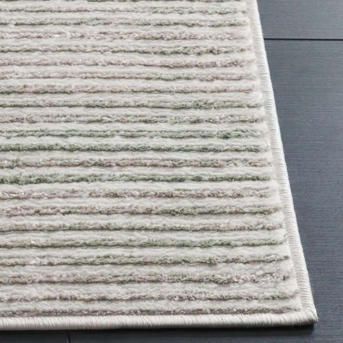 ORCHARD 208 IVORY  2'-2' x 8' Runner Rug