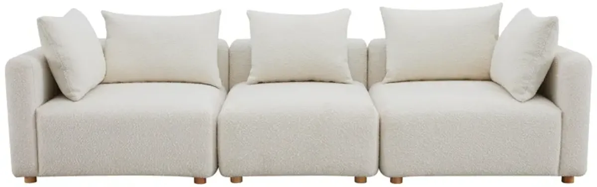 Hangover Cream Boucle Sofa