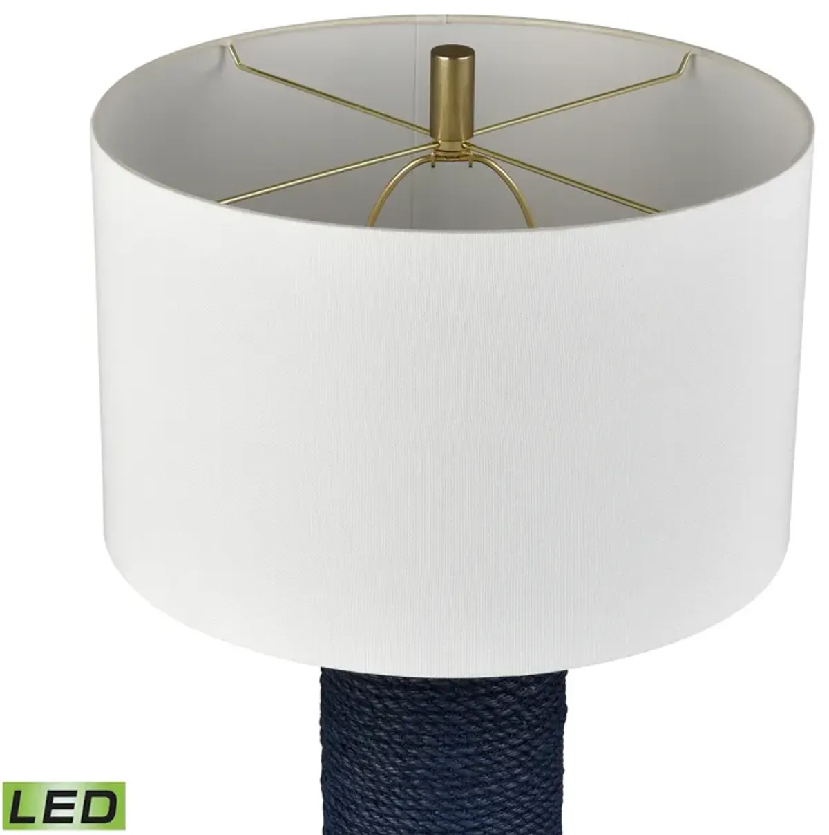 Sherman 27.5'' High 1-Light Table Lamp - Navy - Includes LED Bulb