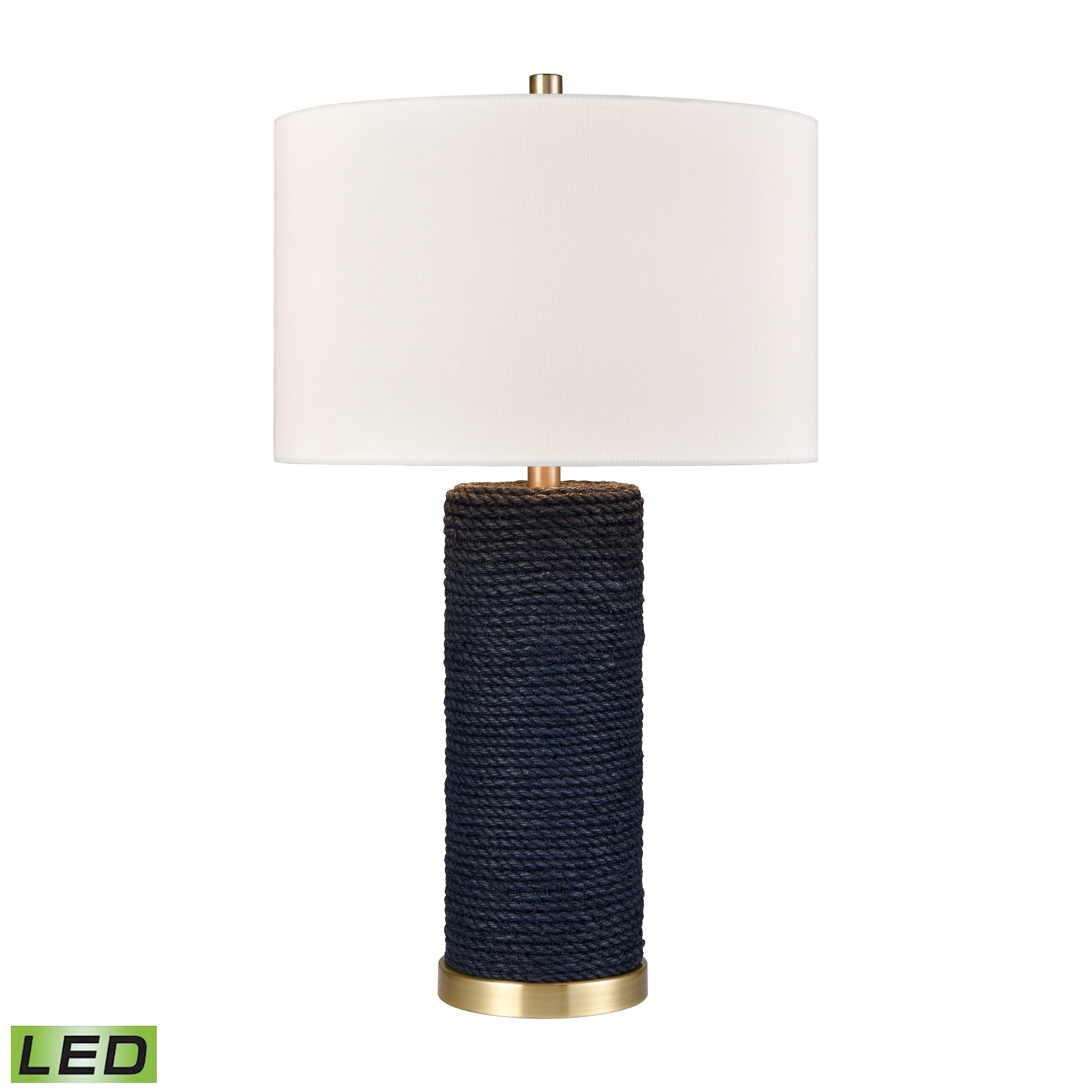 Sherman 27.5'' High 1-Light Table Lamp - Navy - Includes LED Bulb