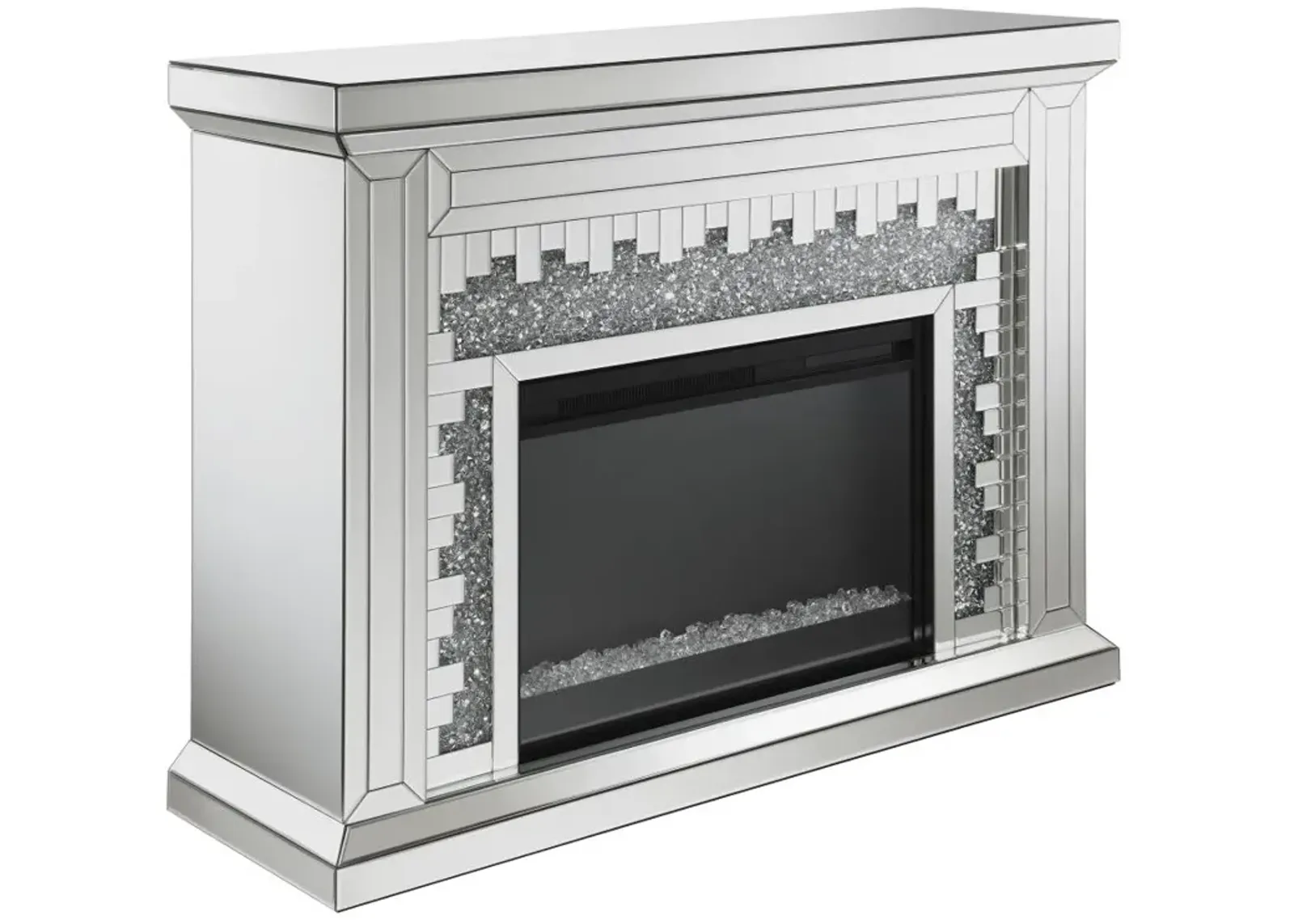 Gilmore Rectangular Freestanding Fireplace Mirror