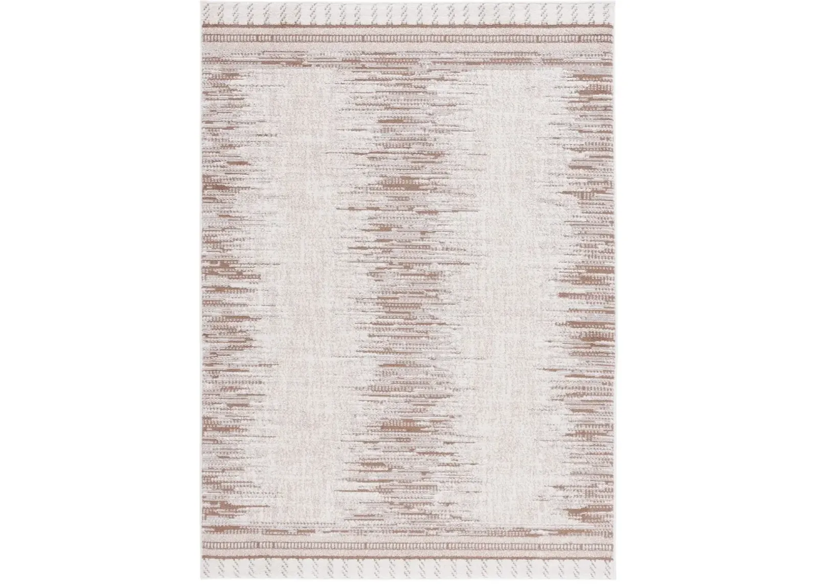 ALAMO 732 Brown 8' X 10' Large Rectangle Rug