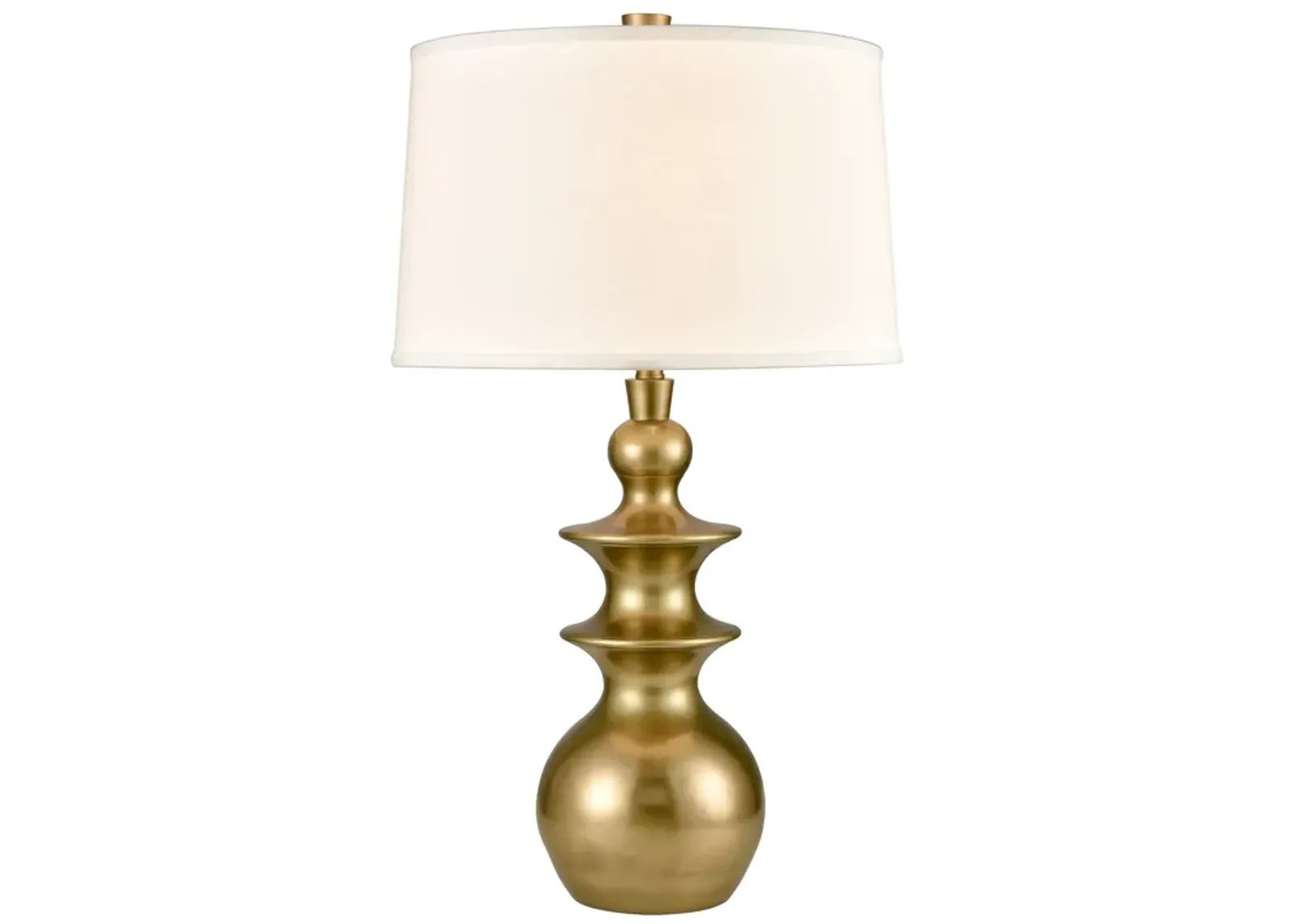 Depiction 32" High 1-Light Table Lamp - Gold