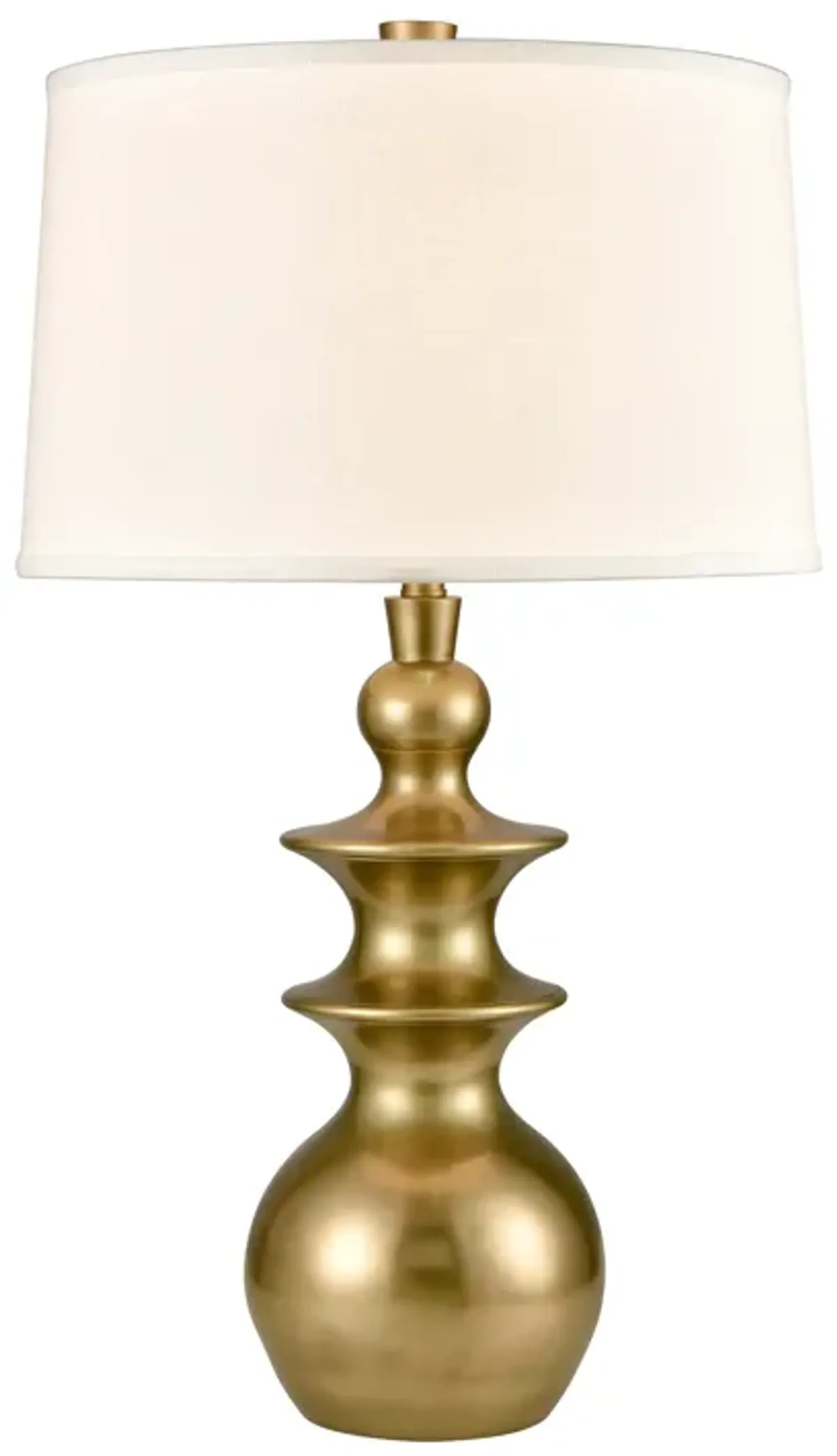 Depiction 32" High 1-Light Table Lamp - Gold