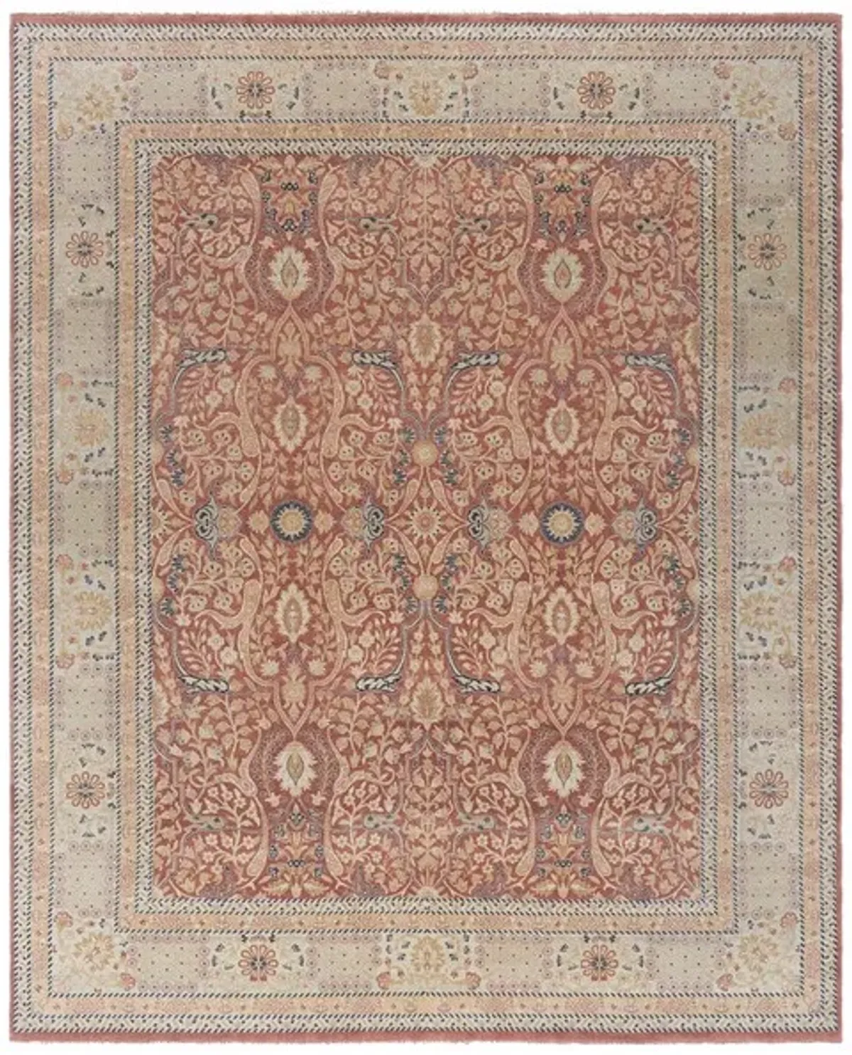 HJ1317 Red 4' X 6' Small Rectangle Rug