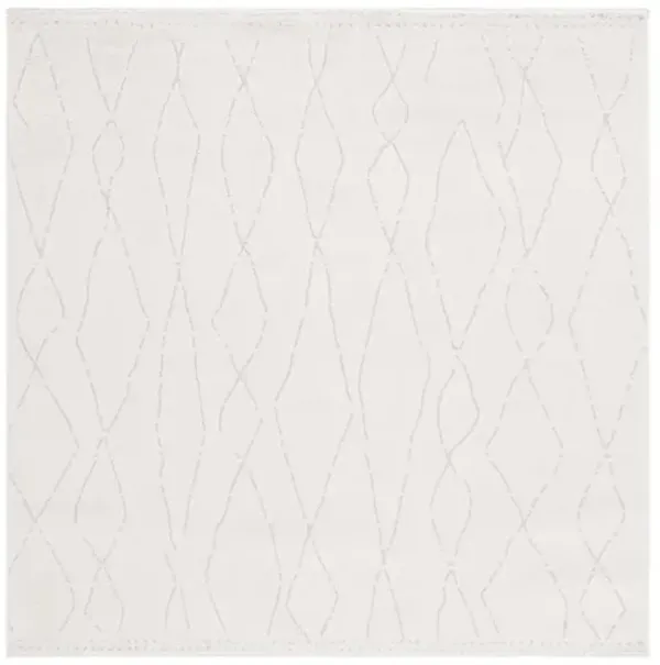 MELODY 112 Beige 6'-7' X 6'-7' Square Square Rug