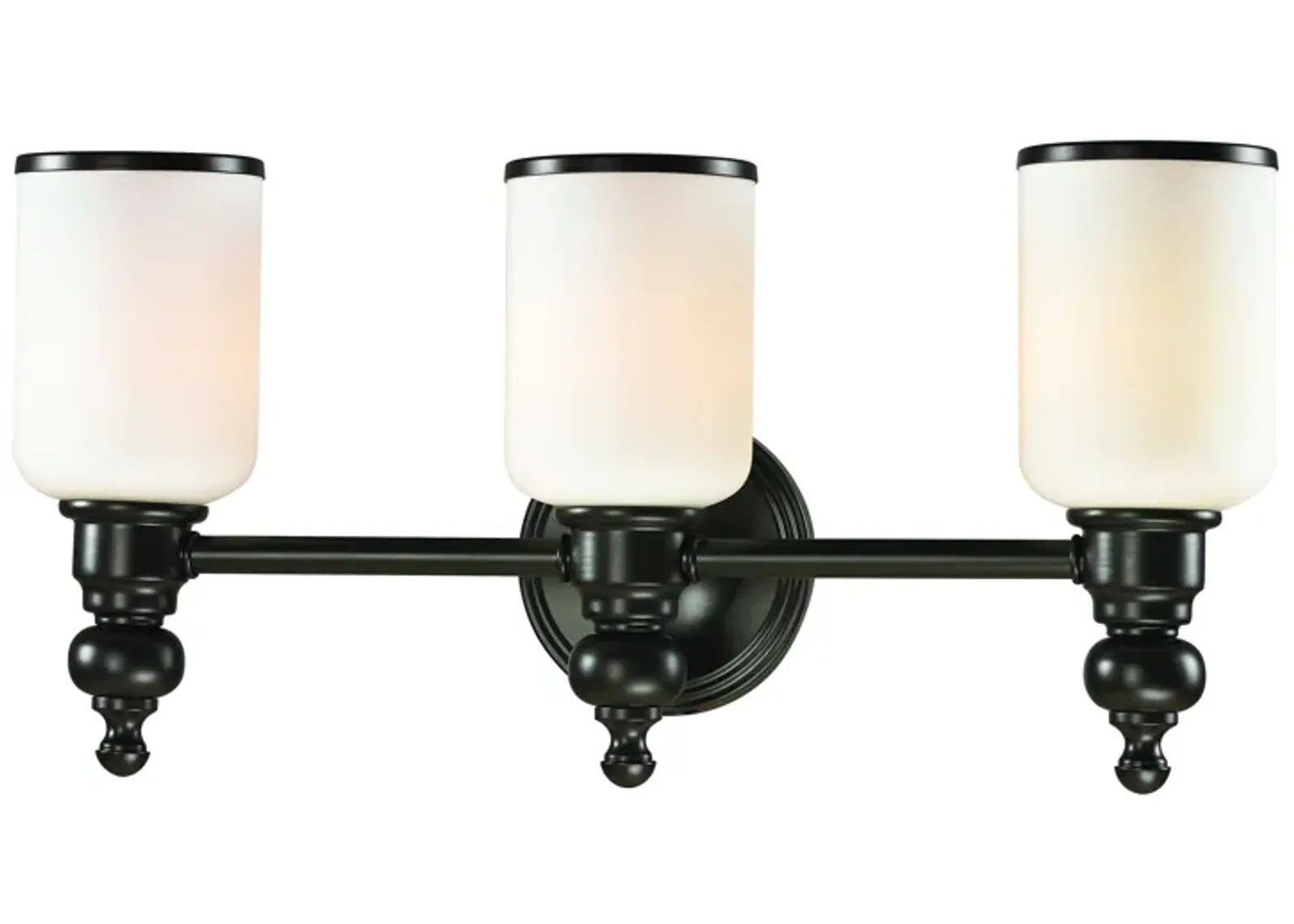 Bristol Way 21" Wide 3-Light Vanity Light - Oil Rubbed Bronze