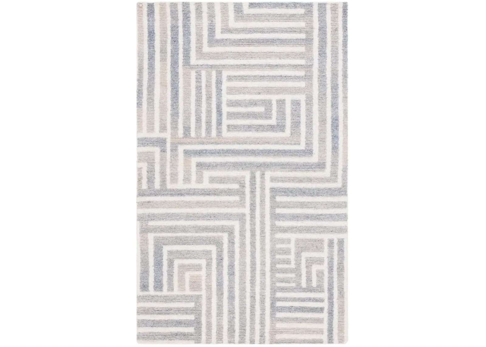 RENEWAL 206 BLUE  5' x 8' Medium Rectangle Rug