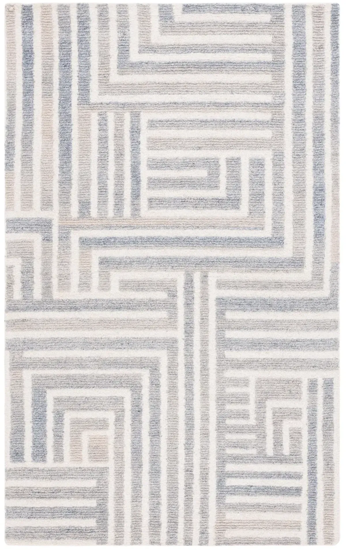 RENEWAL 206 BLUE  5' x 8' Medium Rectangle Rug