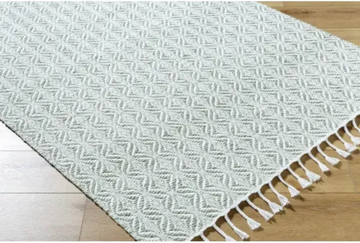 Peony PON-2301 2'6" x 8' Handmade Rug