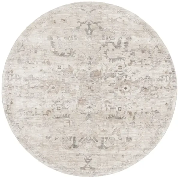 MASON 120 GREEN  6'-3' x 6'-3' Round Round Rug