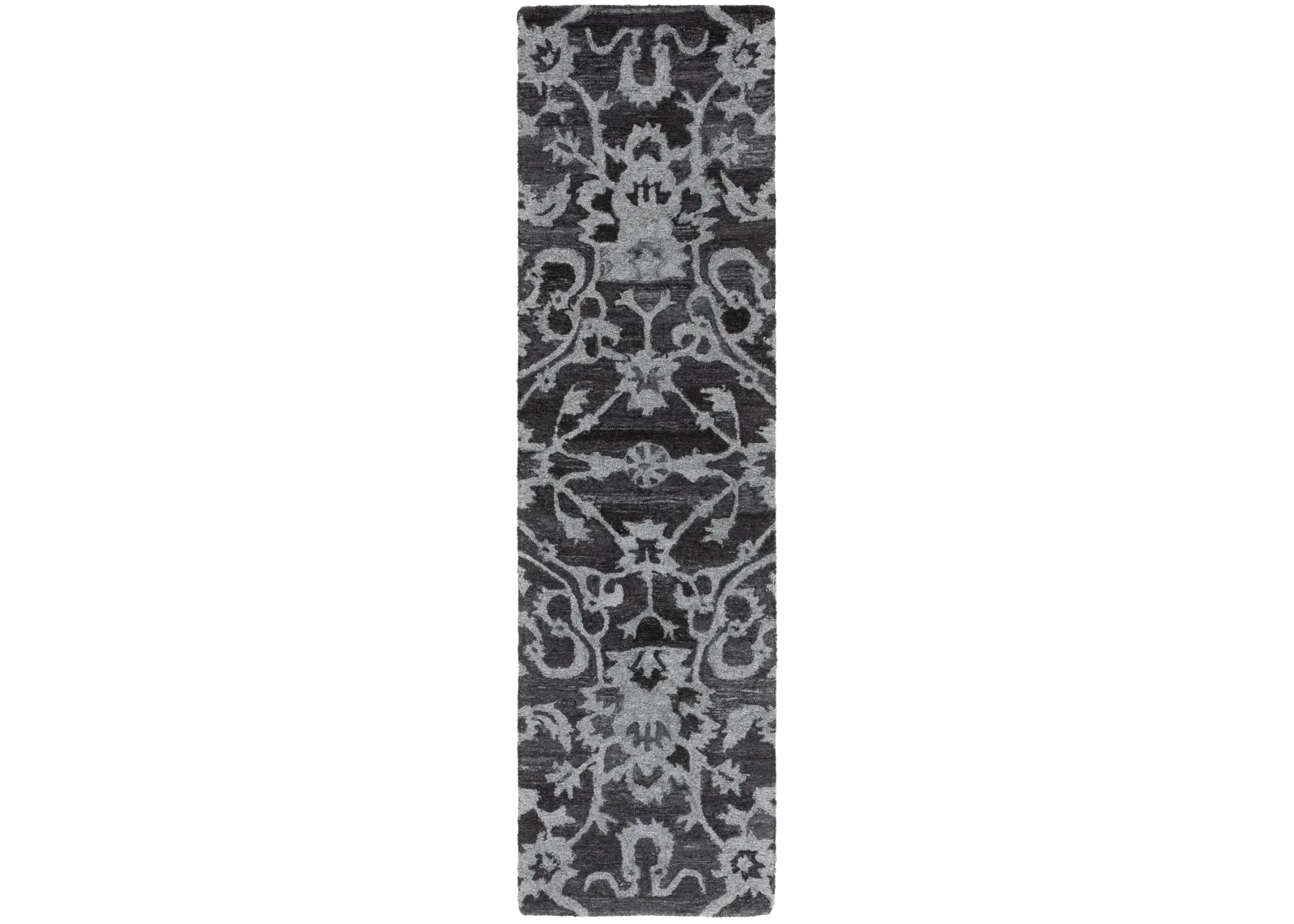 ANATOLIA 401 GREY 2'-3' x 8' Runner Rug