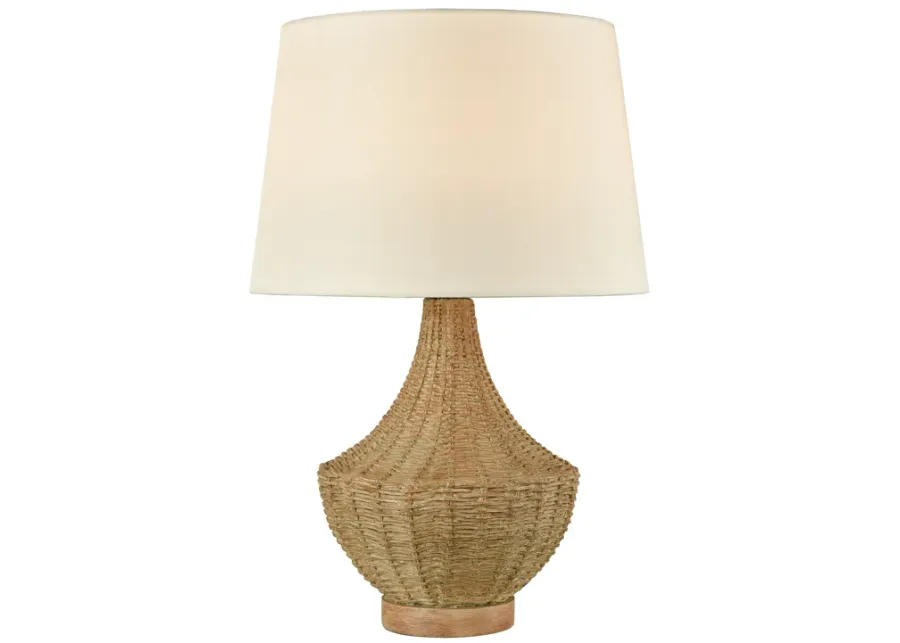 Rafiq 22" High 1-Light Outdoor Table Lamp - Natural