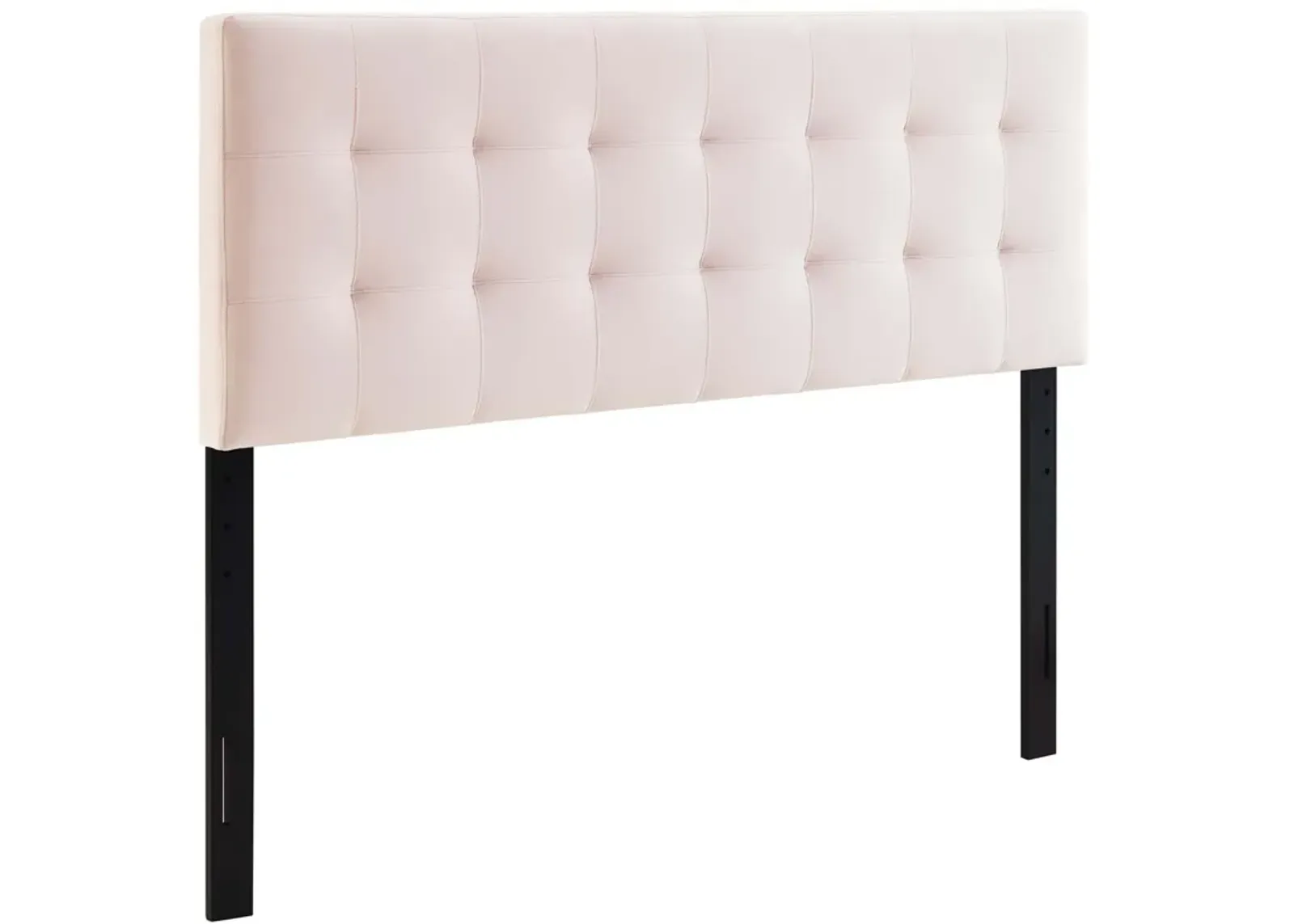 Lily Biscuit Tufted Full Performance Velvet Headboard