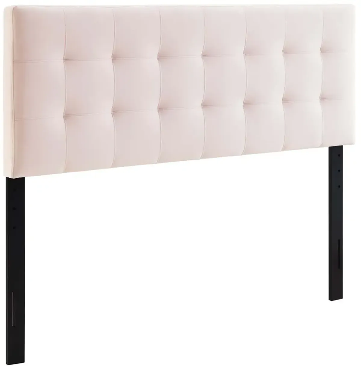 Lily Biscuit Tufted Full Performance Velvet Headboard