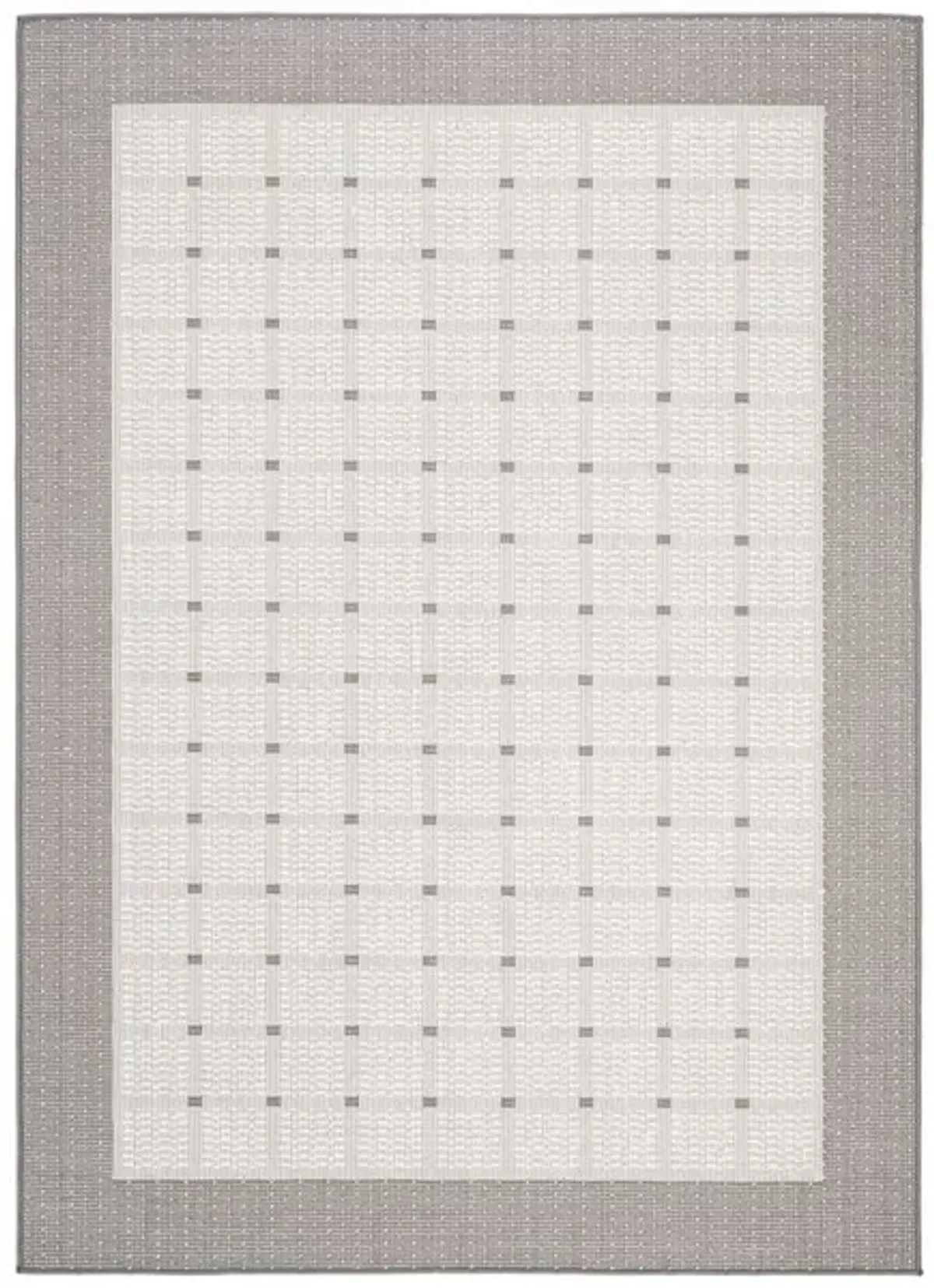 Safavieh BERMUDA 800 Collection BMU801F-9 Grey / Ivory 9' X 12'