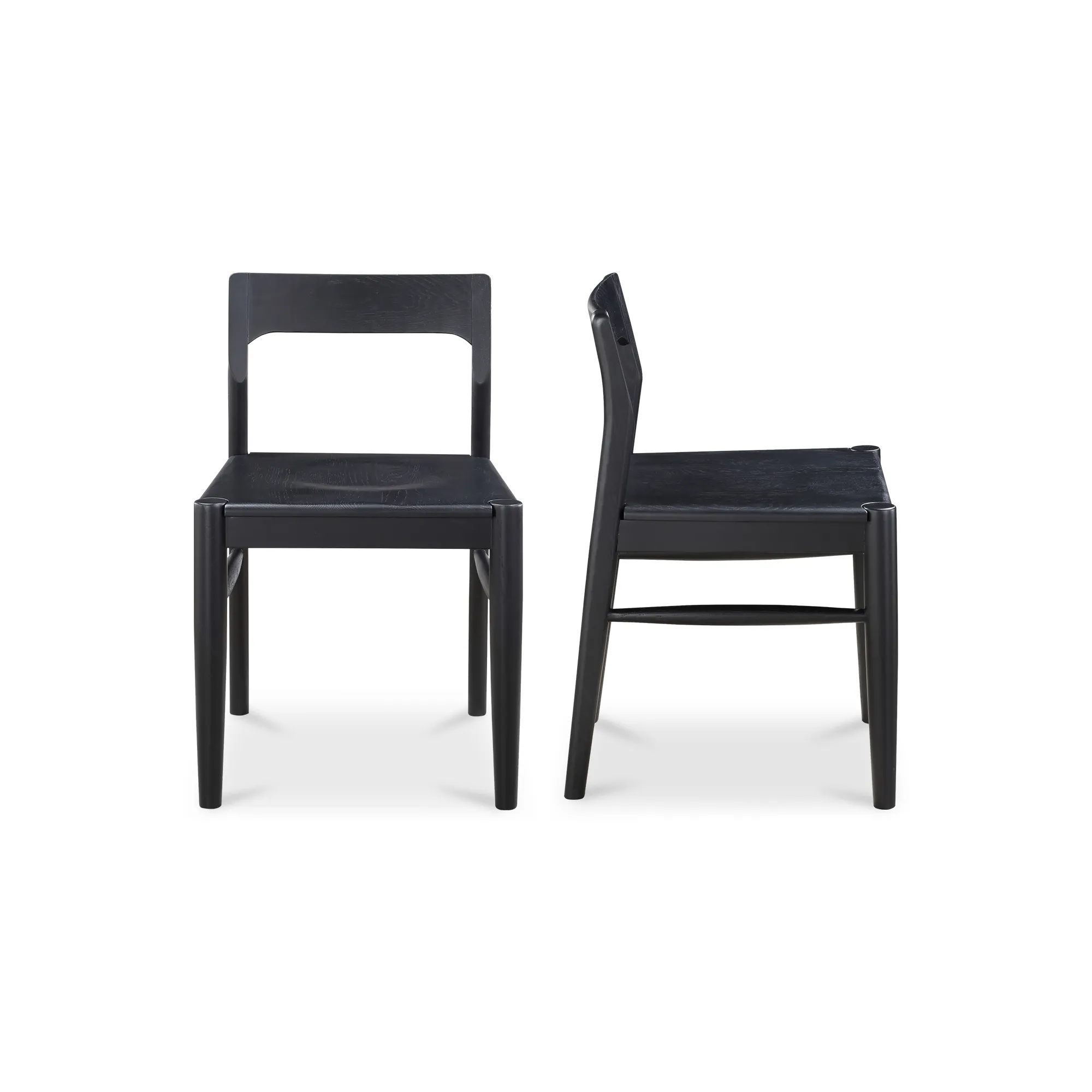 OWING DINING CHAIR BLACK-SET OF TWO