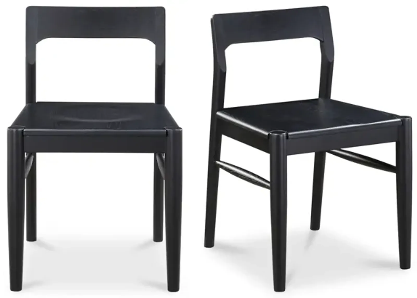 OWING DINING CHAIR BLACK-SET OF TWO