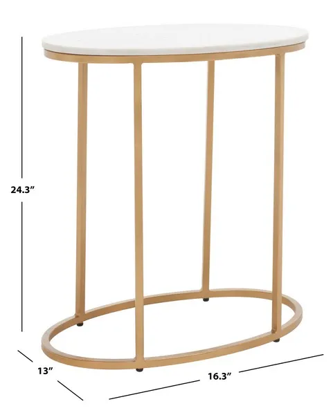 TAGE MARBLE SIDE TABLE